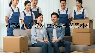 사무실 이사? 문서 보관부터 똑똑하게!